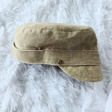카시라 헌팅 캡 모자 린넨 100%