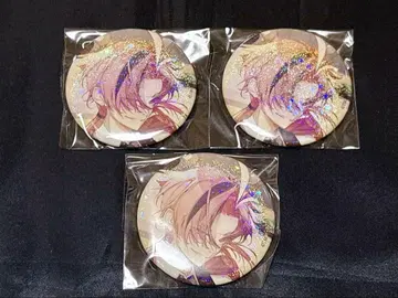 FGO 호텔 칼데아 홀로그램 캔뱃지 타카스기 신사쿠 3점