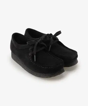 Clarks Wallabee 블랙 스웨이드 UK3.5