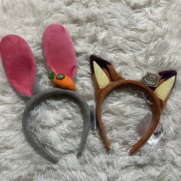 주디 닉 상하이 디즈니랜드 머리띠