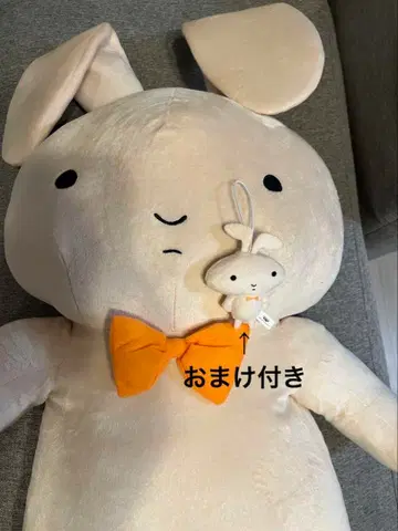짱구는 못말려(크레용 신짱) 유리(네네) 토끼 BIG 봉제 인형 덤 포함