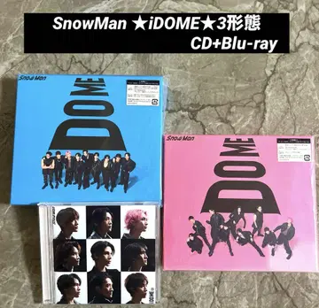 SnowMan iDOME 3형태 CD+Blu-ray