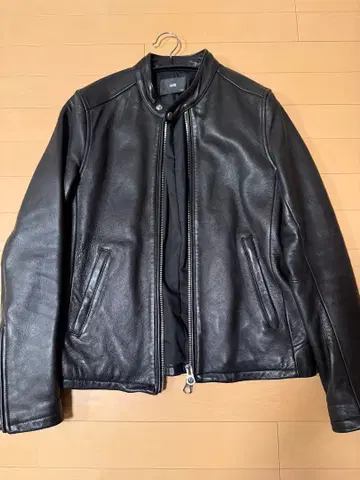 HARE 램 가죽 싱글 라이더 자켓