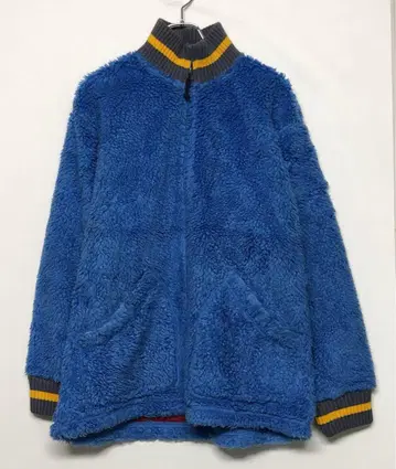 00's 헤이세이 스트릿 구제 의류 라인 리브 절개 보아 집업 자켓