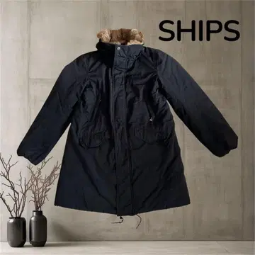 SHIPS 쉽스 리버서블 코트 블랙 코트 블랙