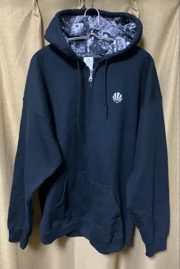 BLACK SMOKER MONO CAMO BLACK ZIP HOODIE