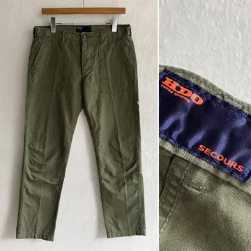 HDO SECOURS 리졸트 임씨 별주 베이커 팬츠