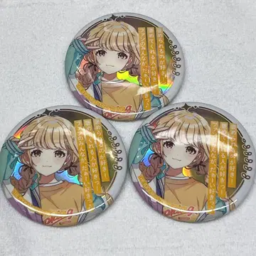 학원 아이돌 마스터 트레이딩 메탈릭 캔뱃지 후지타 코토네 학마스