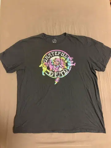 2XL 사이즈 GRATEFUL DEAD 밴드 티셔츠