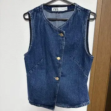 ZARA 데님 베스트 M