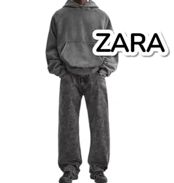 [ 새상품급 ] ZARA 배기 와이드 데님