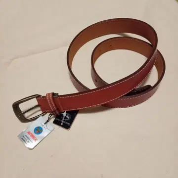 아비렉스 AVIREX 소가죽 벨트 최대 95cm 브라운 미사용품