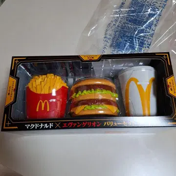 맥도날드 x 에반게리온 피규어 세트