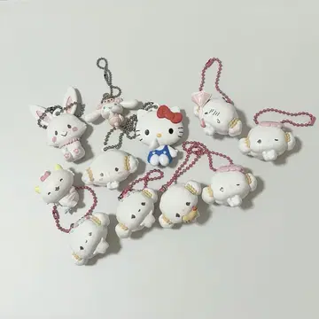 산리오 코기뮨 가챠가챠 키링 묶음 판매