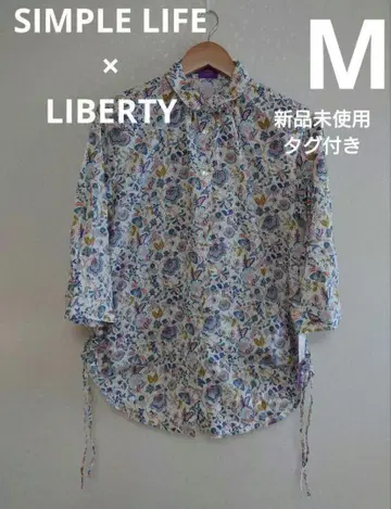 새상품 리버티 심플 라이프 블라우스 셔츠 10/7까지 최종 가격 인하