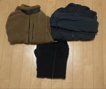 UNIQLO 플리스 3벌 M 사이즈