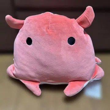 멘다코 미들 BIG 봉제 인형 오렌지