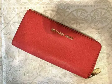 MICHAEL KORS 레드 장지갑