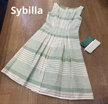 Sybilla 시빌라 일본제 슬리브리스 원피스