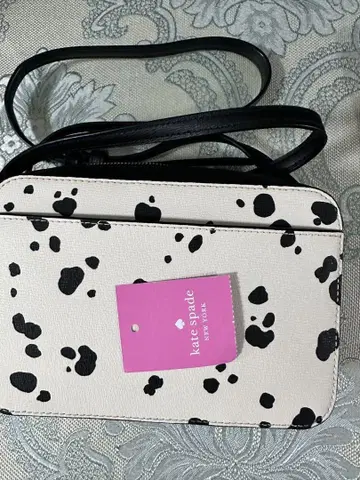 kate spade 달마시안 패턴 숄더백