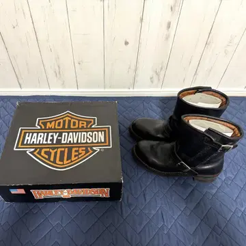 박스 포함 Harley-Davidson 엔지니어 부츠 US 7 25cm