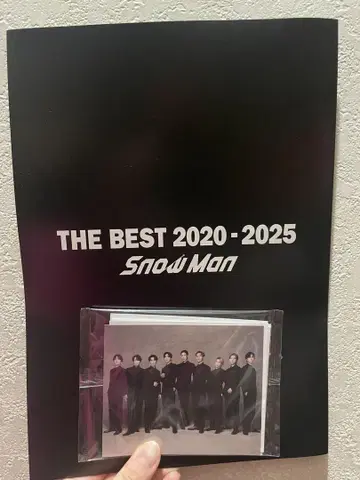 Snow Man THE BEST 2020-2025 포토 카드 포함