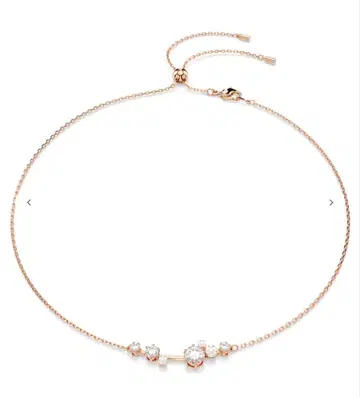 Swarovski 목걸이 골드 크리스탈