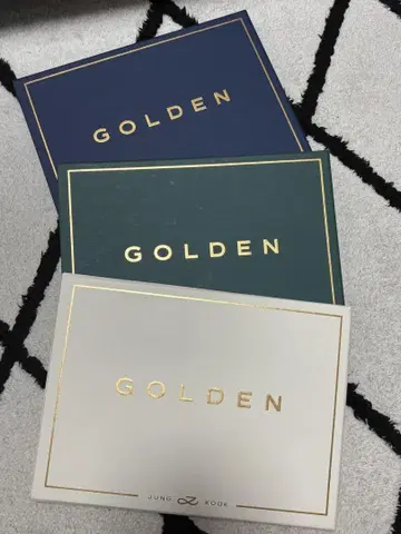 GOLDEN 3장 세트