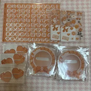 후쿠야 캐릭터 복권 오나마에 커스텀 1color Orange 로셰나