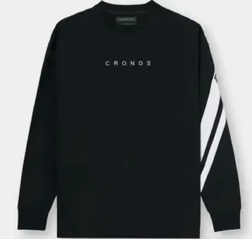 새상품 CRONOS 크로노스 긴팔 T셔츠 롱티 블랙 화이트 S