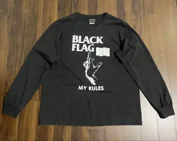 L 사이즈 BLACK FLACK 블랙 플래그 wall of fame