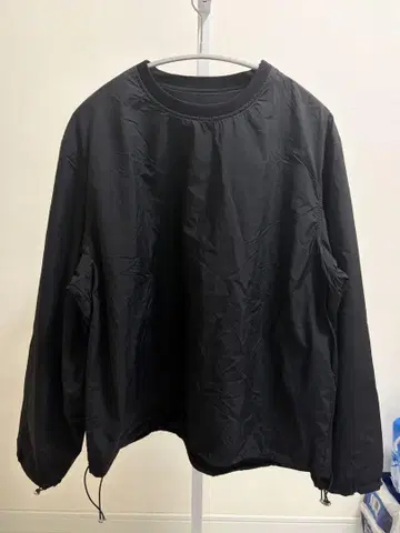 ZARA 지퍼 나일론 풀오버 자라 크루넥 맨투맨