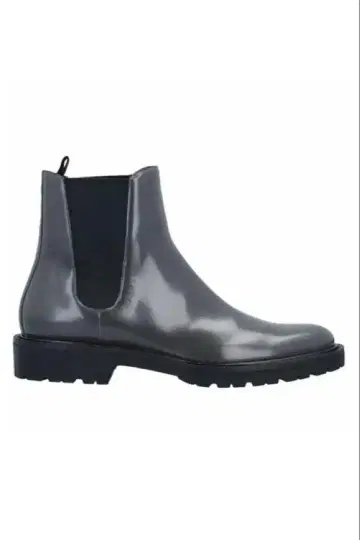 드리스 반 노튼 그레이 사이드 고어 부츠