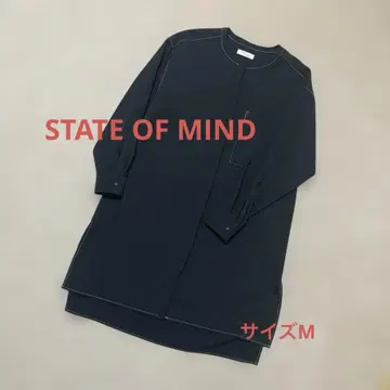 STATE OF MIND 긴팔 셔츠 긴팔 블라우스 아우터