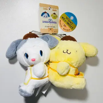산리오 요시토쿠 마스코트 홀더 폼폼푸딩 노라이누