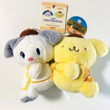 산리오 요시토쿠 마스코트 홀더 폼폼푸딩 노라이누