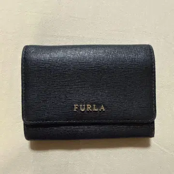 FURLA 패스 케이스 명함지갑 미니 지갑 블랙