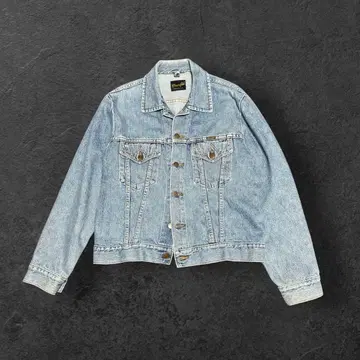 90s 랭글러 데님 자켓 G L 구제 의류 짧은 기장