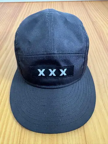 God Selection XXX work logo cap BLACK