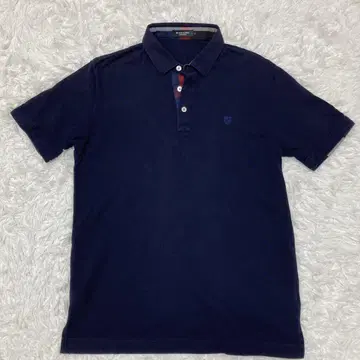 BLACK LABEL CRESTBRIDGE 네이비 피케 셔츠 L