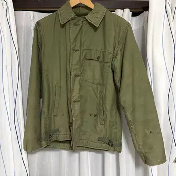 1970년대 70s A-2 덱 자켓 빈티지 사이즈 34-36