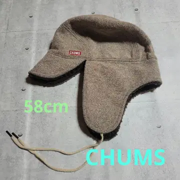 CHUMS 캡 귀도리 포함 베이지 계열