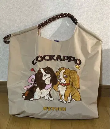 COCKAPPO 강아지 토트백 숄더백