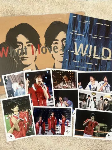 나카지마 유토 공식 사진과 WILD 굿즈 세트