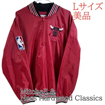 레어 NBA 시카고 불스 바시티 자켓 농구 아우터 L 사이즈