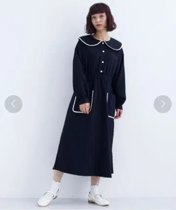 MERLOT 바이핑 디자인 원피스