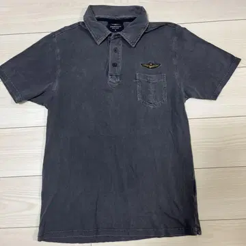 AERONAUTICA MILITARE 피케 셔츠 그레이