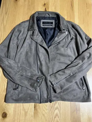 ZARA MAN 브라운 라이더 자켓 XL