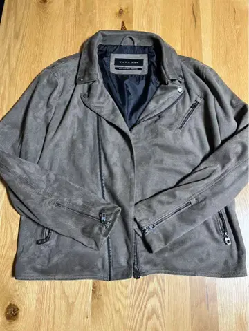 ZARA MAN 브라운 라이더 자켓 XL