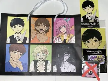 OMORI전 입장 혜택 써니 스티커 엽서 세트